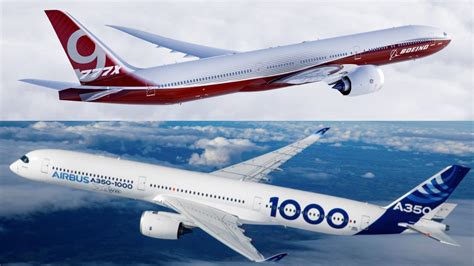 boeing 777x vs airbus a350